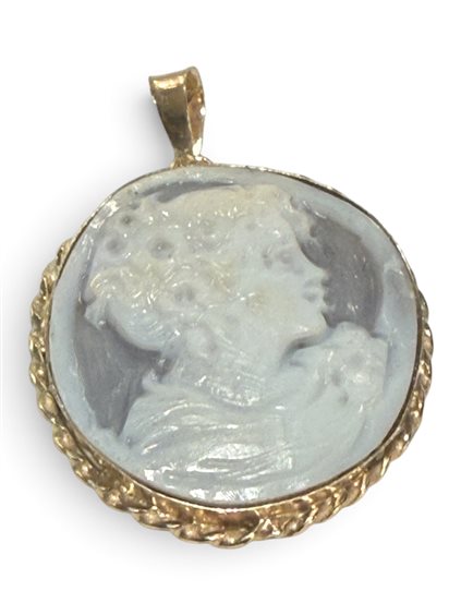 Pendente Mandile 1922 Donna Cammei  in Argento Conchiglia 2MCICM246 - 2MCICM246